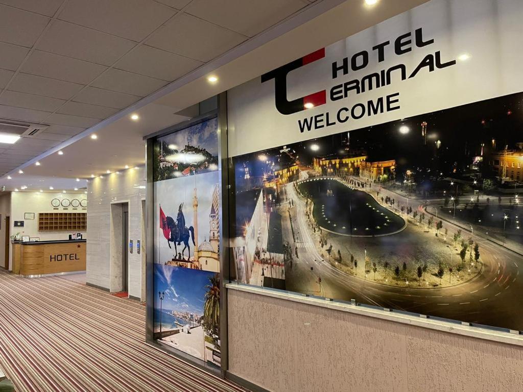 Hotel Terminal Тирана Екстер'єр фото